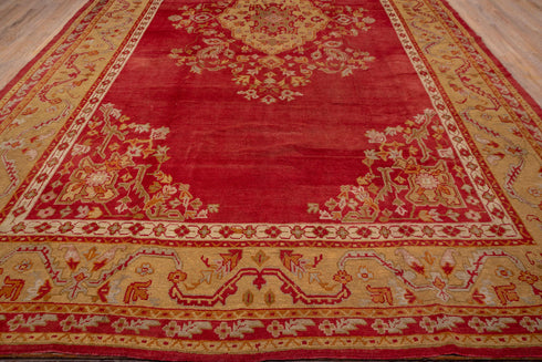 Antique Oushak Area Rug (12' x 20')